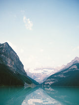 River and Mountains Poster