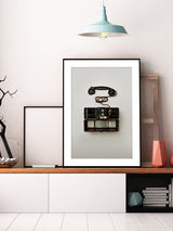 Vintage Communication Device Poster