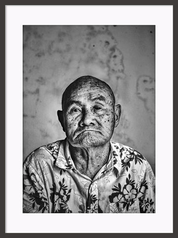 The Bean - Old Man Portrait Poster
