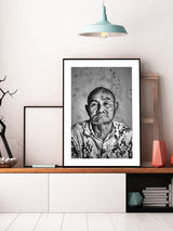 Old Man Portrait Poster