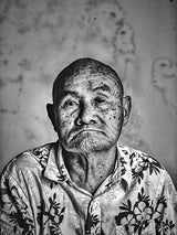 Old Man Portrait Poster